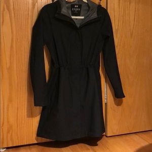 Uniqlo Black Blocktech Rain Coat
